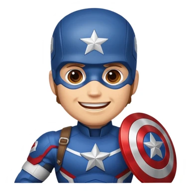 Captain America Emojis sticker
