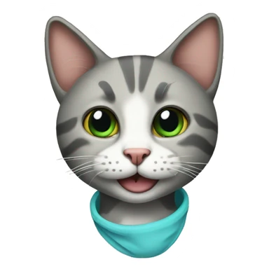 stoned cat after surgery sticker