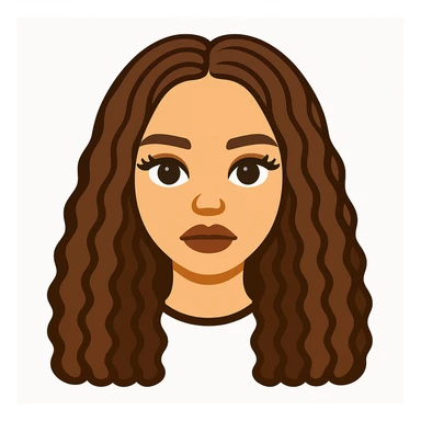 Convert this photo into an emoji style image closely resembling the original person, capturing their facial features and expression accurately. sticker