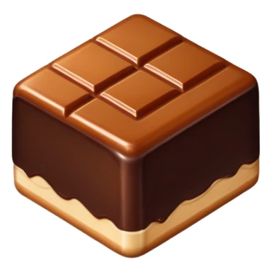 Salted caramel chocolate sticker