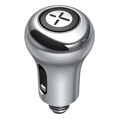 car gear shift stick with R for reverse highlighted sticker