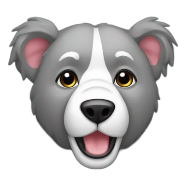 coala com notebook sticker