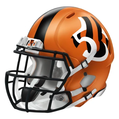 Bengals helmet  sticker