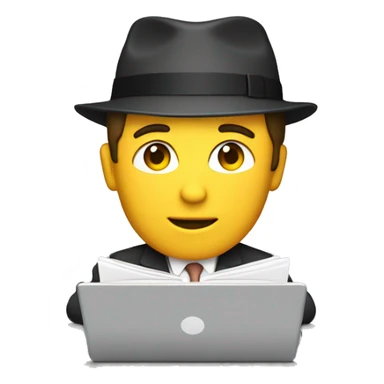 editor de video con una notebook  sticker