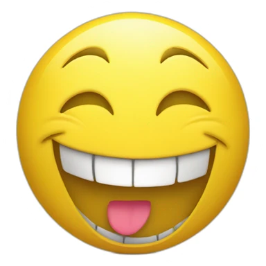 big-smile-yellow-ball sticker