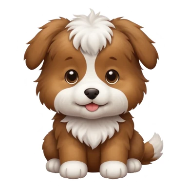 A cute puppy sticker
