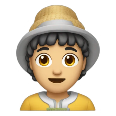 Chinela quadrada sticker