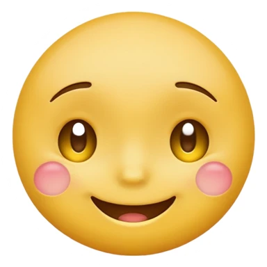 Shy emoji  sticker