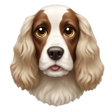 Spaniel dog sticker
