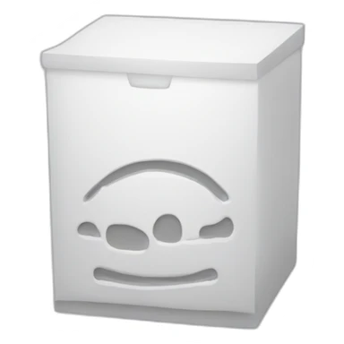 dropshipping white icon sticker