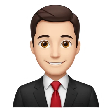 man  lawyer. sticker