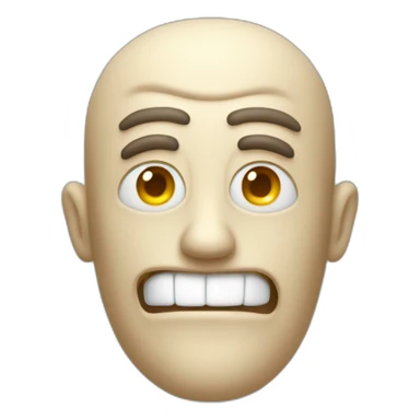 un fantôme méchant sticker