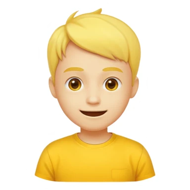 whistling innocent yellow smiley sticker