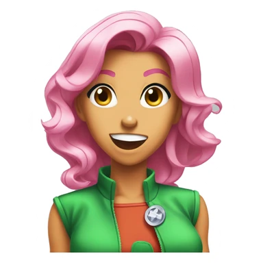 Totally spies clover surprised sticker