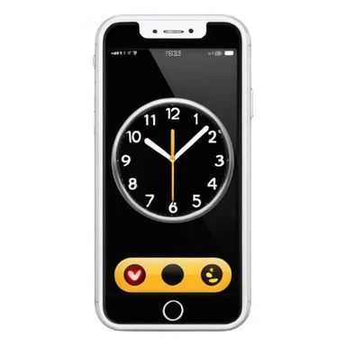 Phone with a clock (showing time passing)



 sticker
