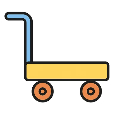 flatbed cart sticker