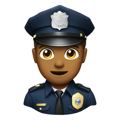 police officer badge sticker