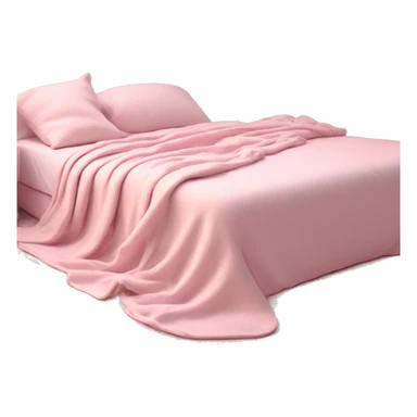 a light pink aesthetic blanket  sticker