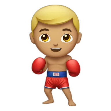 Thaiboxing sticker