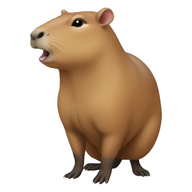 Capybara sticker