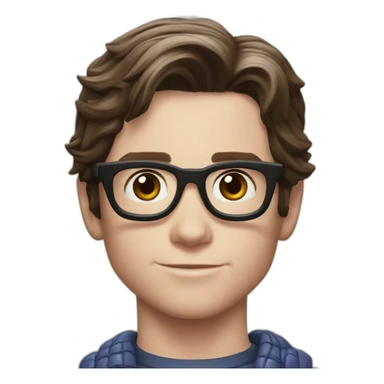 Spider-Man young Christian bale sticker