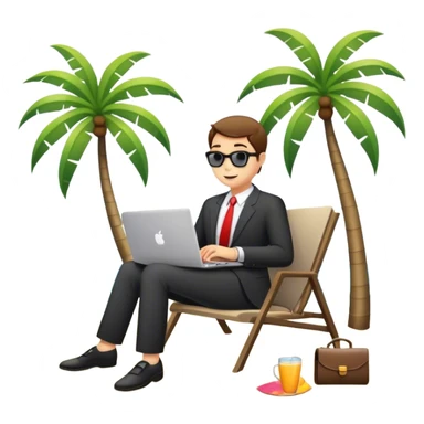 paradise job sticker