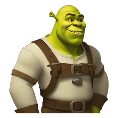 Shrek fait le signe ok sticker