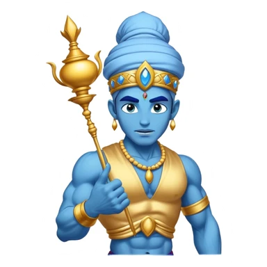 genie of the lamp sticker