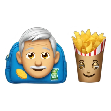 Gary Lineker and a bag of chips sticker