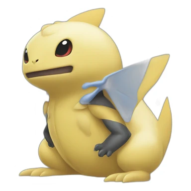 Leviator Pokémon sticker