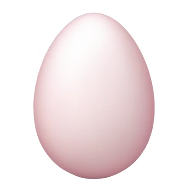 easter light pink white egg sticker