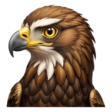 Golden eagle sticker