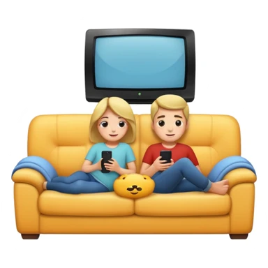 Netflix and chill sticker