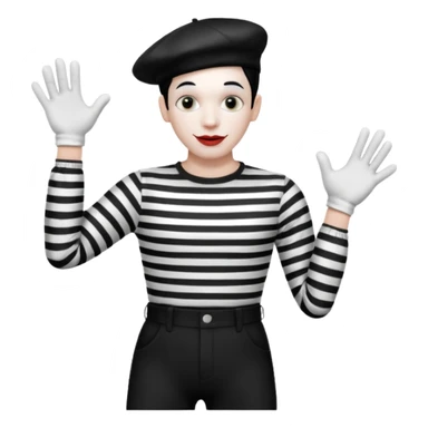 Mime sticker