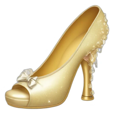 TABI SHOE WWITH CHAMPAGNE sticker