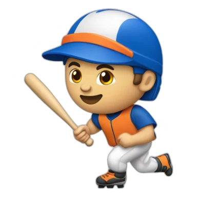 Joueur en train de jouer sticker