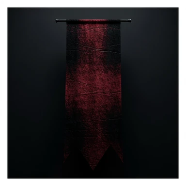 goth banner, no text, minimal, expressive, variation 1, no background sticker