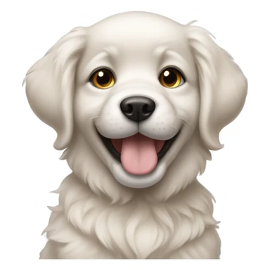 2025 New Years puppy  sticker