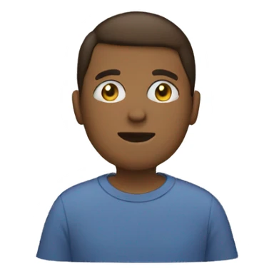 person woking on a pc sticker