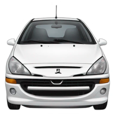 Peugeot 206 sticker