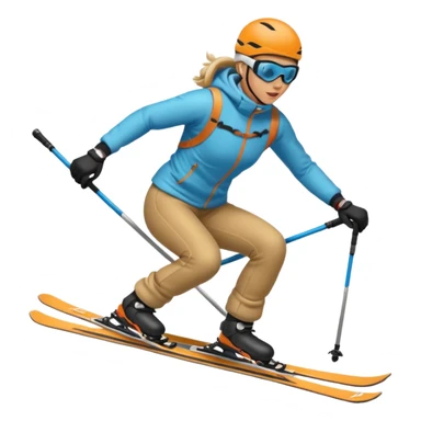 ski sticker
