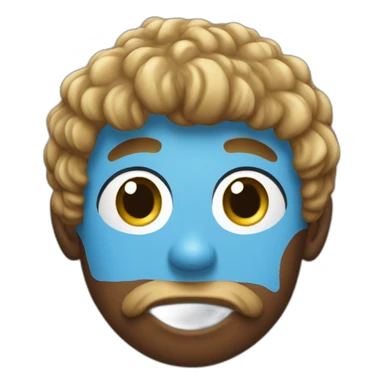 poo face with lazio shirt sticker