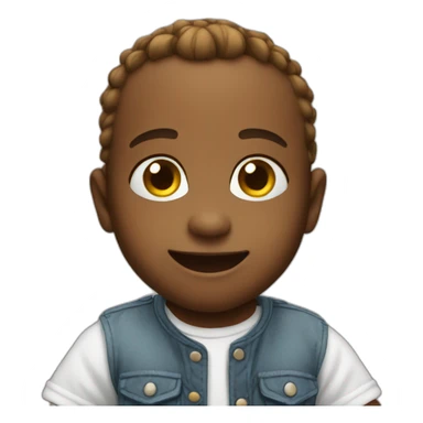 da baby smiling sticker