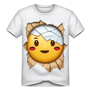 splitted tshirt sticker