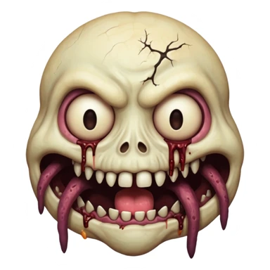 maak een emojie van de vecna  van stranger things  sticker