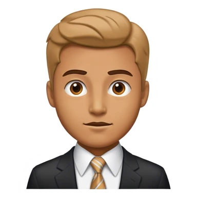 Man tie freedom sticker