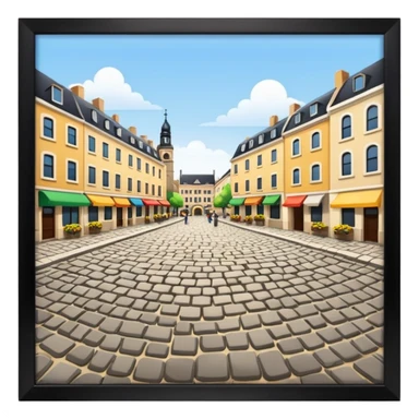 central square sticker