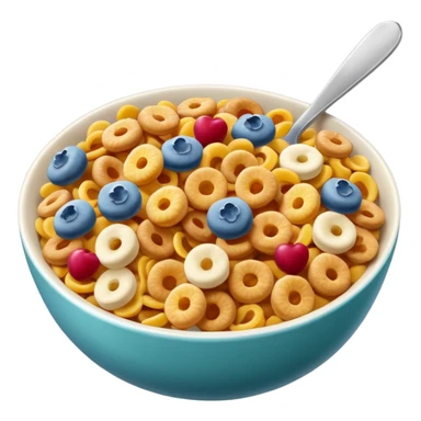 Cereal 5-Color Flavour sticker