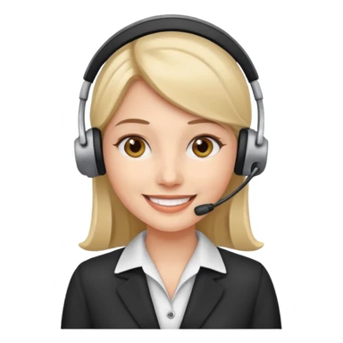 recepcionista sticker