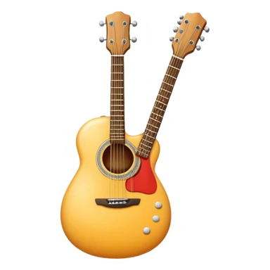 Egg with a guitar sticker